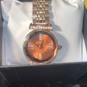 Invicta Women's Gold and Copper Watch